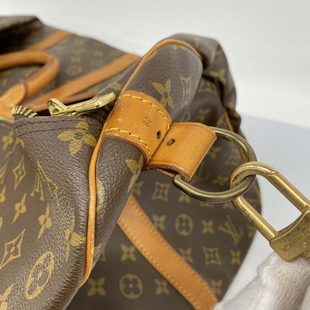 LOUIS VUITTON Brown Monogram Boston Bag - Picture 6 of 13